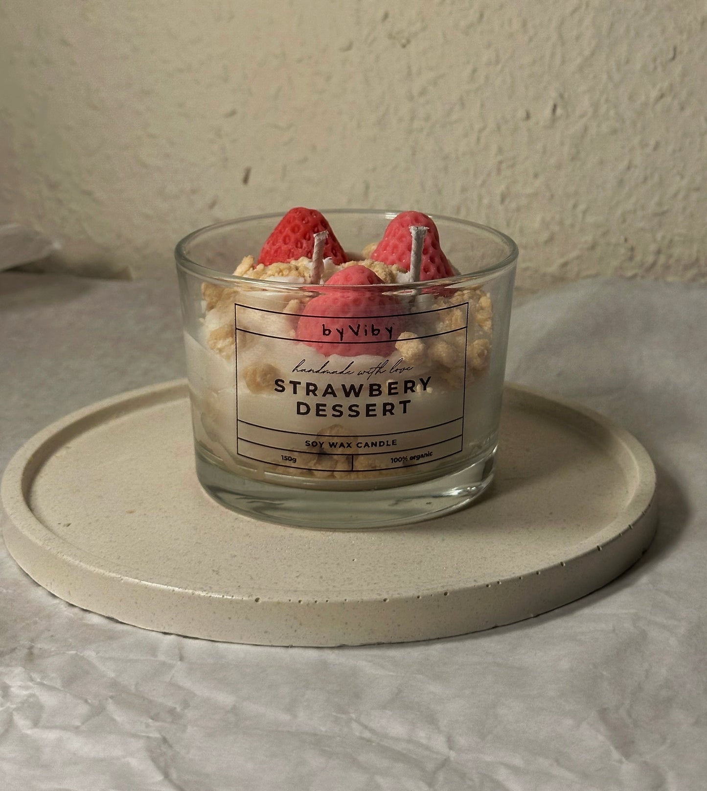Strawberry Dessert - Scented Candle