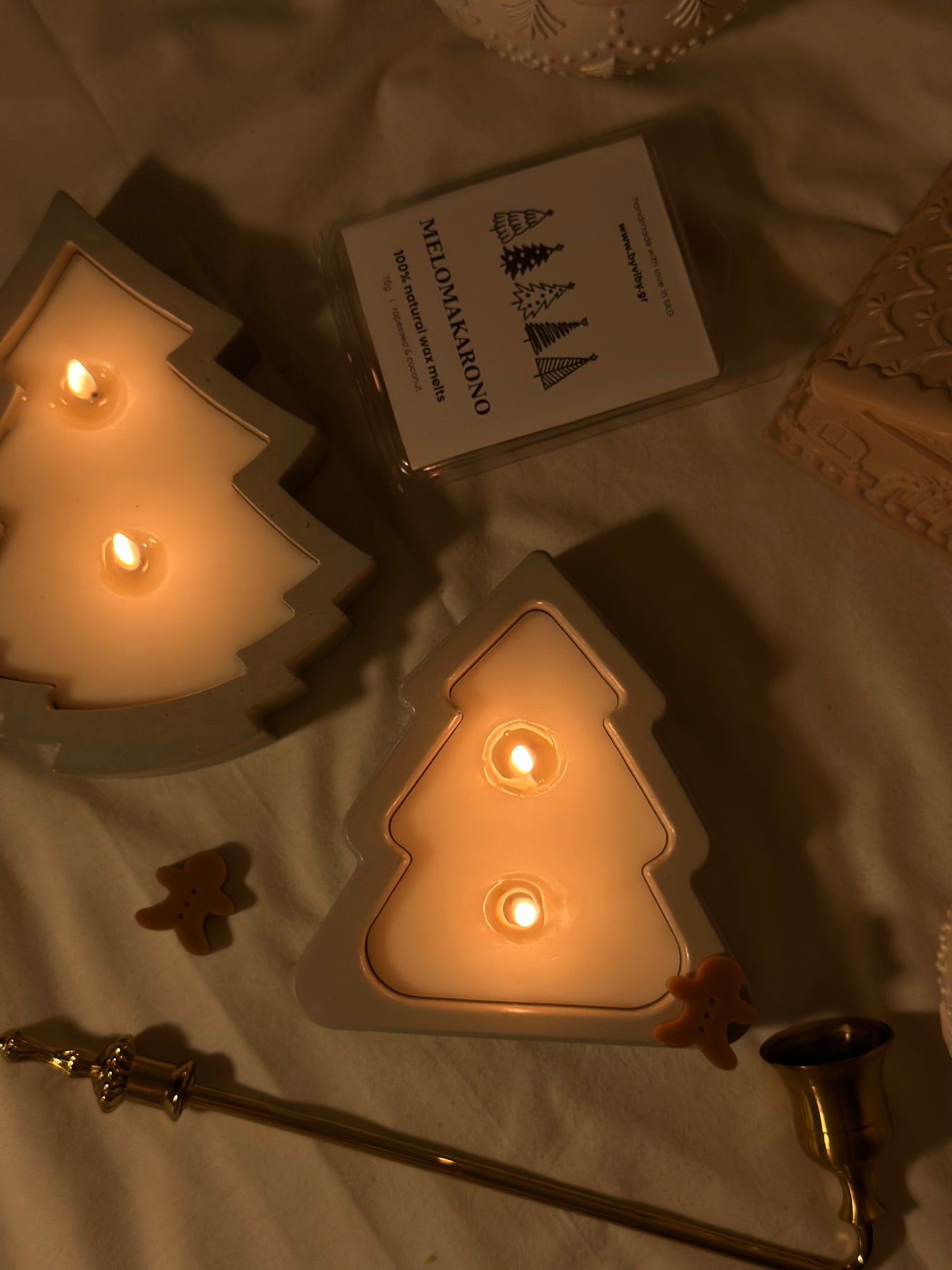 Minimal Christmas Duo - Scented Candles Set