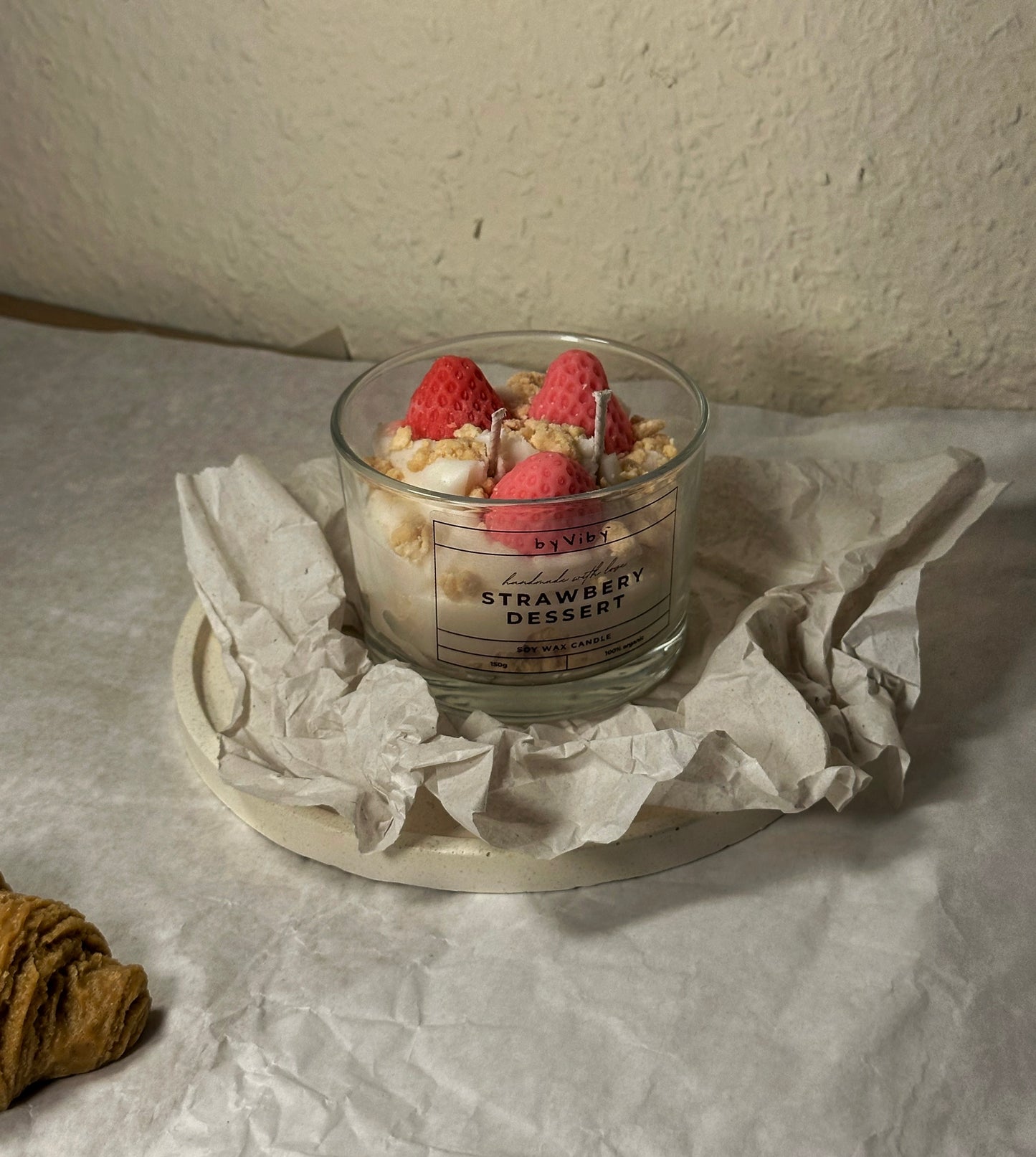 Strawberry Dessert - Scented Candle