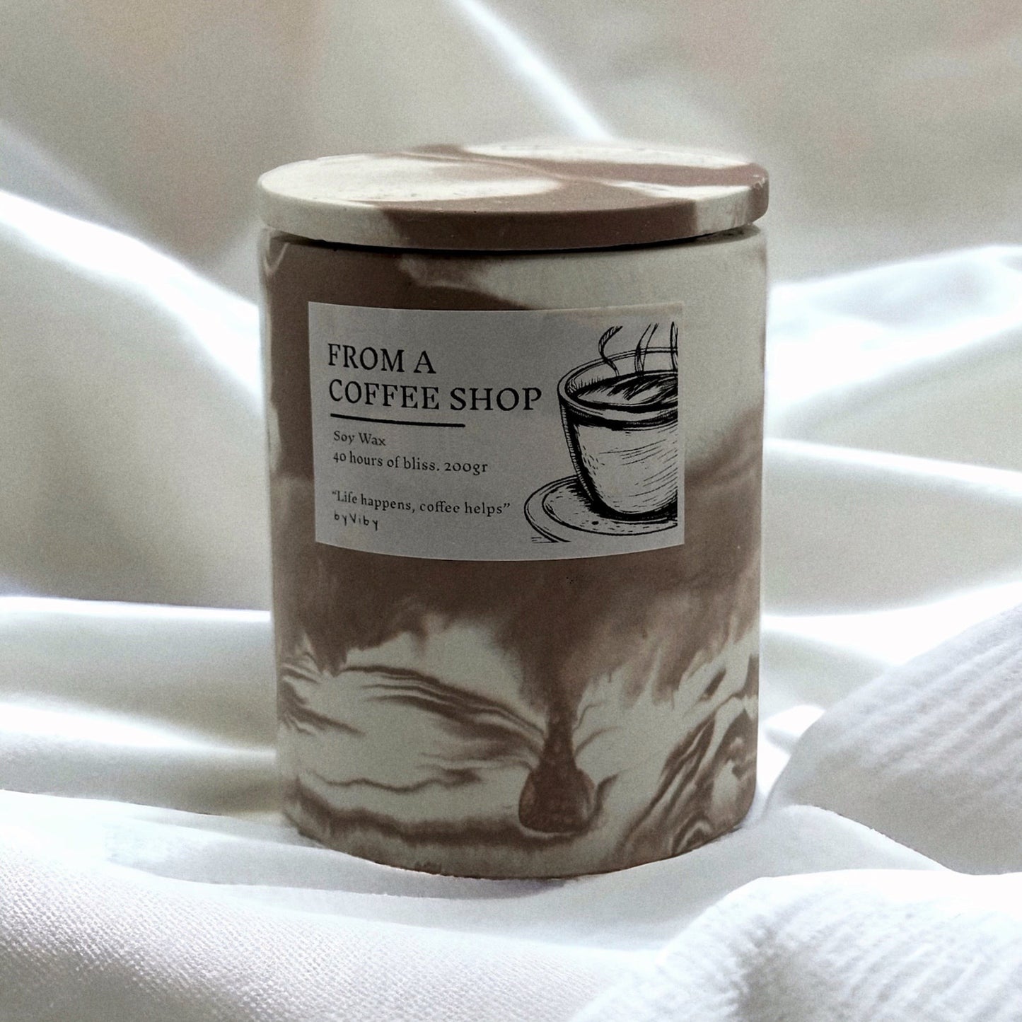 From a coffee shop - Scented Candle