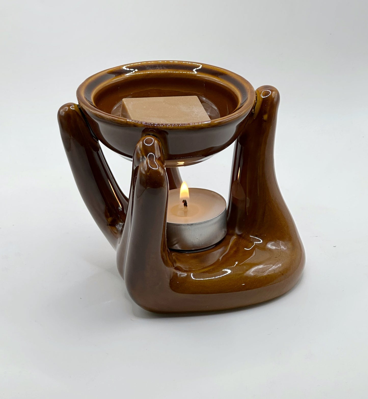 Talking Hands Brown - Wax Melter + Δώρο Wax Melt Snap Bar