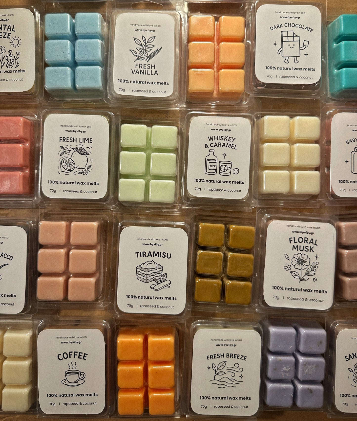 Calm Aura - Wax Melter + Δώρο Wax Melt Snap Bar