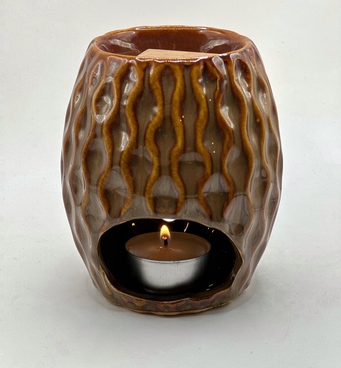 Warm Brown - Wax melter + Δώρο Wax Melt Snap Bar