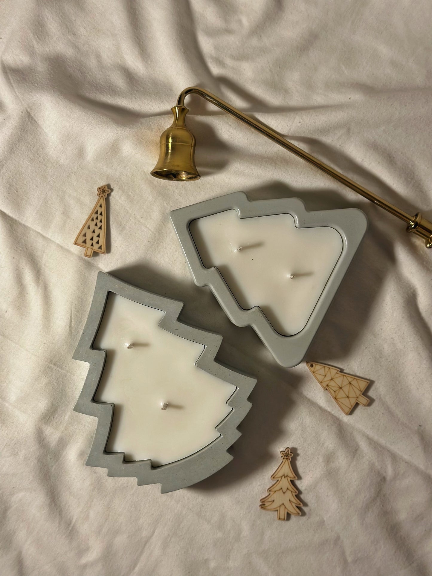 Minimal Christmas Duo - Scented Candles Set