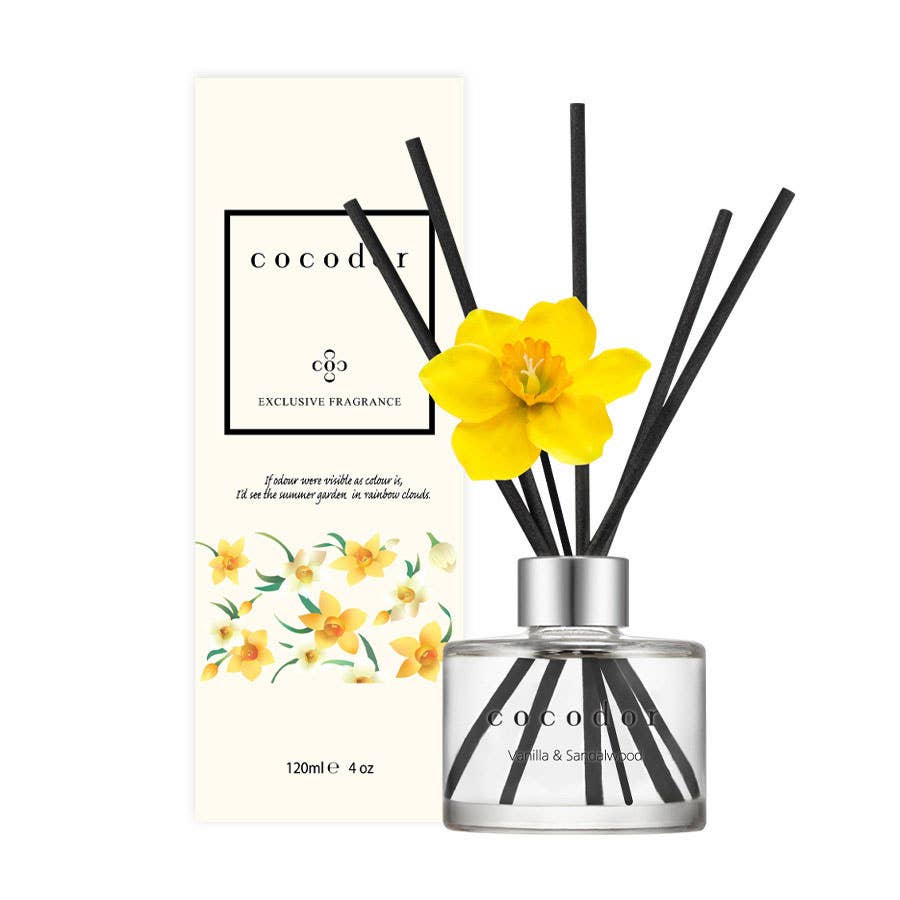 Cocodor Reed Diffuser - Vanilla & Sandalwood 120ml