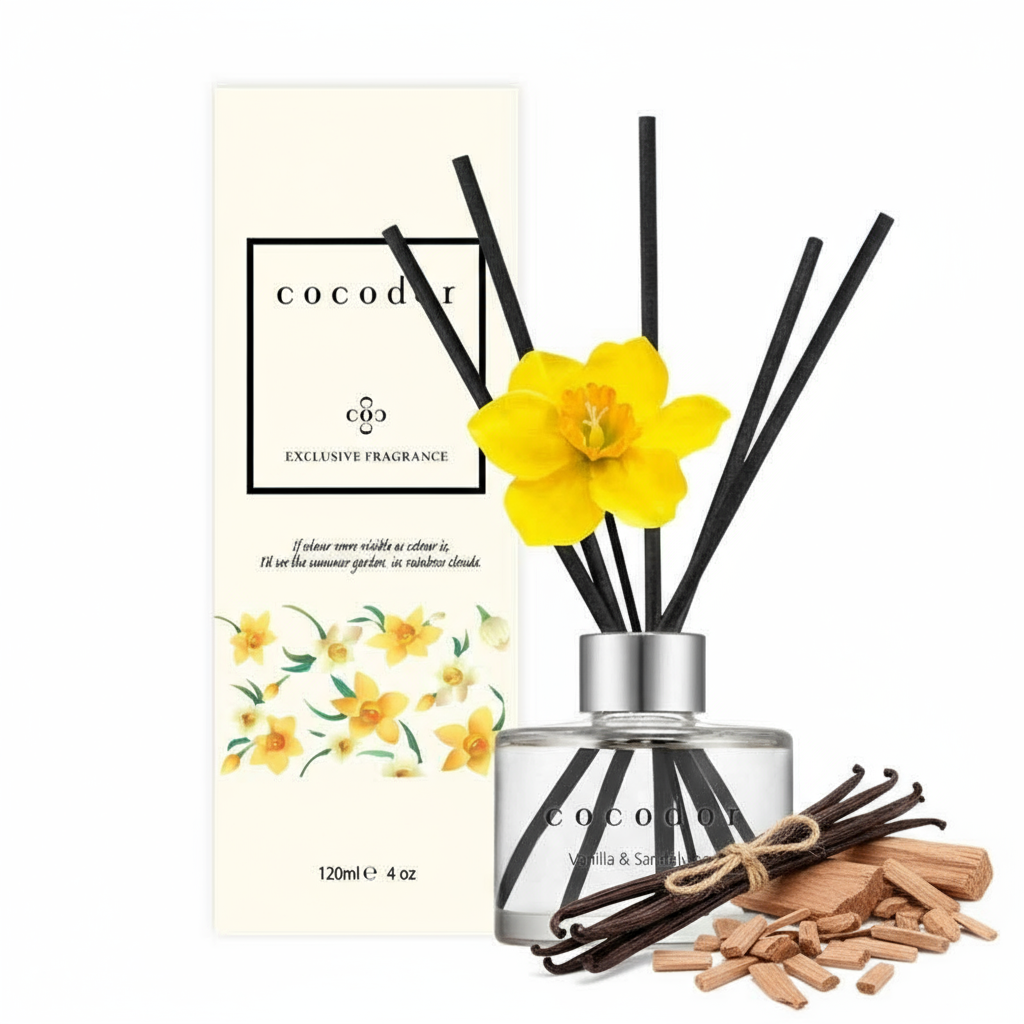Cocodor Reed Diffuser - Vanilla & Sandalwood 120ml