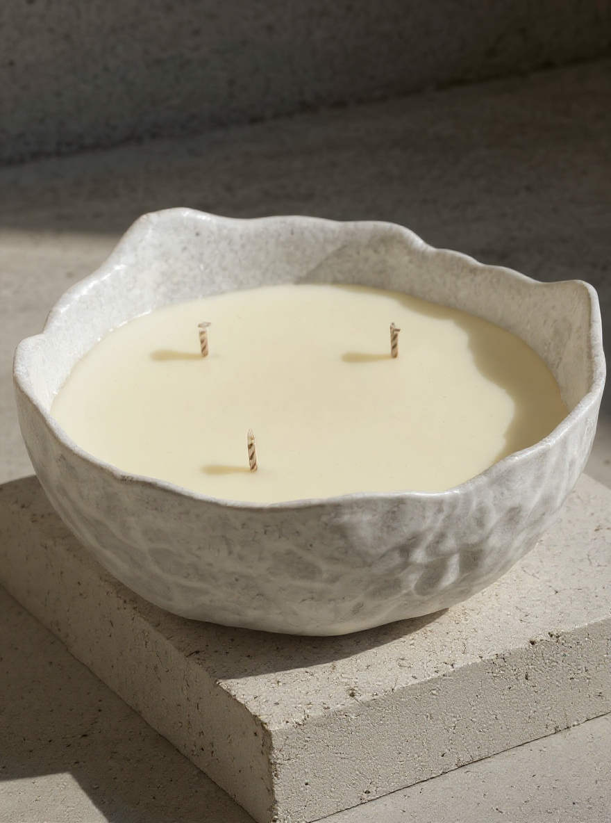 Minimal Candle Bowl - Scented Candle